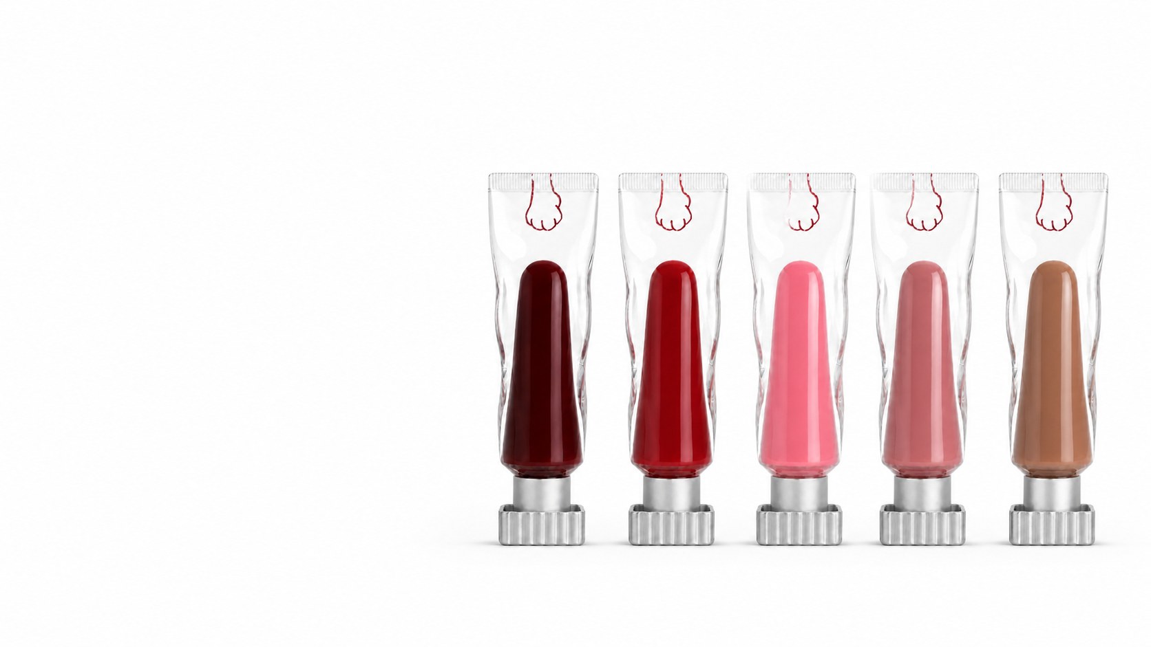the five, lined up